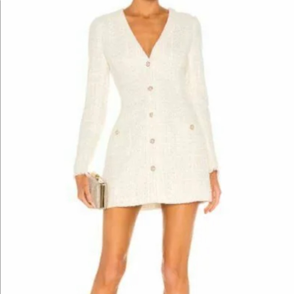 Sau Lee tweed dress
